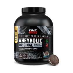 Gnc Amp New Wheybolic, Proteina Din Zer, Studiata Clinic, Cu Aroma De Biscuiti Cu Crema, 1656,5 G