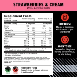 Gnc Amp New Wheybolic, Proteina Din Zer, Studiata Clinic, Cu Aroma De Capsuni Si Frisca, 1604,2 G - Img 5