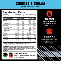 Gnc Amp New Wheybolic, Proteina Din Zer, Studiata Clinic, Cu Aroma De Biscuiti Cu Crema, 828,2 G - Img 5