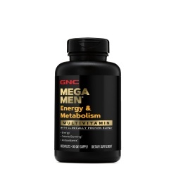 Gnc Mega Men Energy & Metabolism, Complex De Multivitamine Pentru Barbati, Energie Si Metabolism, 180 Tb - Img 2