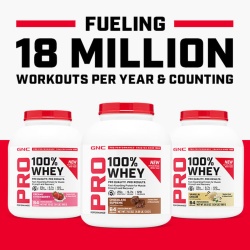Gnc Pro Performance 100% Whey, Proteina Din Zer Cu Aroma De Biscuiti Si Frisca, Testata Antidoping, 2201 G - Img 8