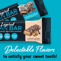 Gnc Total Lean Layered Lean Bar, Baton Proteic Cu Aroma De Placinta De Unt De Arahide, 44g - Img 6