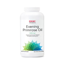 Gnc Women`s Evening Primrose Oil 1300 Mg, Ulei De Luminita Noptii, 180 Cps - Img 1