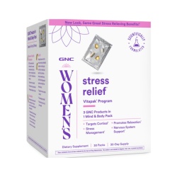 Gnc Women's Vitapak Stress Relief , Program Pentru Reducerea Stresului, 30 Pachetele