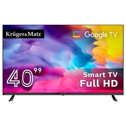 GOOGLE SMART TV 5.0 40 INCH 101CM H265 HEVC KRUGER&MATZ - Img 2