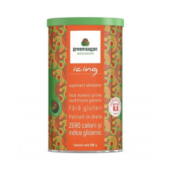 GREEN SUGAR ICING PUDRA (CUTIE METALICA) 800GR