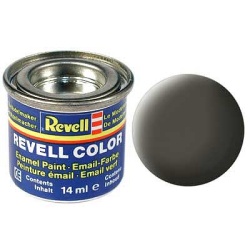 Gri verzui RAL 7009, vopsea email 14 ml