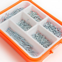 HANDY - Set de cuie şi cârlige pentru suspendare - 475 piese / cutie - Img 2