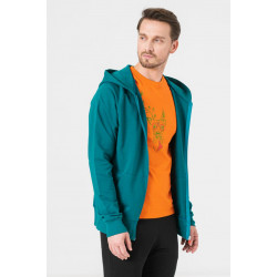 Hanorac coton casual barbati petrol-xl - Img 4