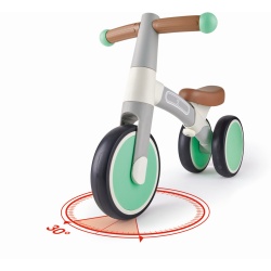 HAPE BICICLETA DE ECHILIBRU VERDE CU 3 ROTI - Img 7