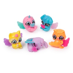 HATCHIMALS ALIVE NEON RAINBOW SET COSULET DE OUA - Img 3