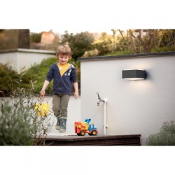 HEDGEHOG WALL LANTERN ANTHRACITE 1X42W - Img 3