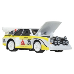 HOT WHEELS MASINUTA METALICA CU SISTEM PULL BACK AUDI SPORT QUATTRO S1 E2 HW TORQUE SCARA 1 LA 43 - Img 5