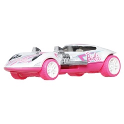 HOT WHEELS MASINUTA METALICA CU SISTEM PULL BACK BARBIE TWIN MILL STREET POWER SCARA 1:43 - Img 5