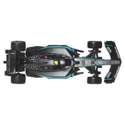 HOT WHEELS PREMIUM REAL RIDERS FORMULA 1 2024 MASINUTA METALICA MERCEDES AMG PETRONAS FORMULA ONE TEAM SCARA 1 LA 64 - Img 5
