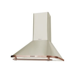Hota decorativa retro Tesla DC600AIP, 60cm, Crem1 motor 190W, 630m3/h, 3 trepte, LED 2x2W - Img 2