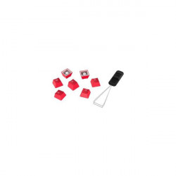 Hp hyperx keycaps full key set red - Img 2