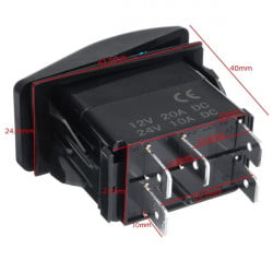 Intrerupator ”OFF-ROAD LIGHTS” pentru Off-Road, ATV, SSV, QUAD - Img 3