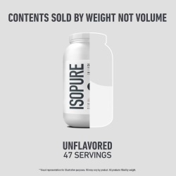 Isopure Zero Carb, Proteina Izolata Din Zer Fara Carbohidrati, Fara Aroma, 1360g - Img 10