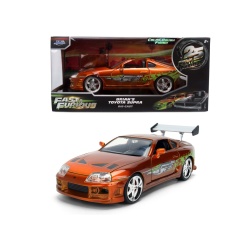 JADA FAST AND FURIOUS MASINUTA METALICA BRIANS TOYOTA SUPRA SCARA 1 LA 24 - Img 5