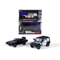 JADA FAST AND FURIOUS SERIA LEGACY SET 2 MASINI METALICE JEEP WRANGLER 1 LA 32 - Img 3
