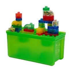 Jelly Blox - Construieste si joaca-te, cutie depozitare, 30 piese - Img 2