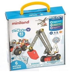 Joc de constructii Activity Mecaniko 81 Miniland