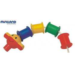 Joc de indemanare cu bobine Miniland - Img 2