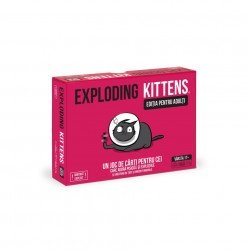 Joc de societate Exploding Kittens pentru adulti (Pink Edition), limba romana - Img 1