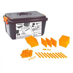 Joc educativ Baza 10 Set 121 piese la cutie Miniland - Img 5