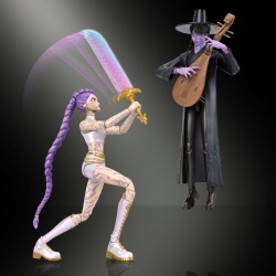 K POP VANATORI DE DEMONI SET 2 FIGURINE RUMI SI JINU CU ACCESORII - Img 4