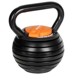KETTLE BELL AJUSTABIL 6 TALERE 3.5-18KG REBEL ACTIVE - Img 1
