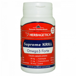 KRILL OIL SUPREME OMEGA 3 60cps HERBAGETICA