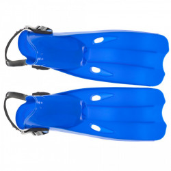 Labe de Inot si Scufundari, marime M (22,5-24,5 cm), culoare Albastra - Img 4