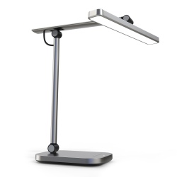 LAMPA UNILUX LED PURELINE, DESIGN ERGONOMIC, 3 MODURI LUMINA RECE/CALD, TIMER 1H, MOD LAMPA DE NOAPTE, FUNCTIE MEMORIE, FUNCTIE STINGERE INTARZIATA, CAP ROTATIV +/-180Â° PENTRU AMPLITUDINE ILUMINARE, BRAT AJUSTABIL 150Â°, BAZA ROTATIVA +/-170Â° STANGA/D