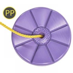 Leagan rotund din plastic PP lila - Img 3