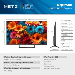 LED TV 4K 55"(139cm) METZ 55MQF7500Z - Img 8