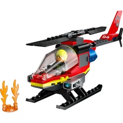 LEGO CITY ELICOPTER DE POMPIERI 60411 - Img 2