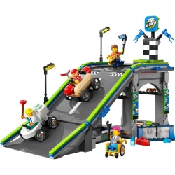 LEGO CITY FARA LIMITE: RAMPA PENTRU CURSE DE MASINI 60460 - Img 2
