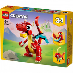 LEGO CREATOR 3IN1 DRAGON ROSU 31145 - Img 5