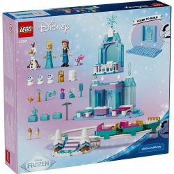 LEGO DISNEY FROZEN AVENTURA CU SANIA PE SINE LA CASTELUL DE GHEATA AL ELSEI 43281 - Img 7