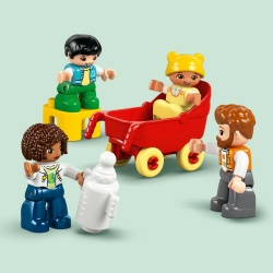 LEGO DUPLO CASA MODERNA DE FAMILIE 3 IN 1 CU FIGURINE 10470 - Img 6