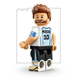 LEGO EDITIONS LIONEL MESSI MOMENTE IMPORTANTE DIN FOTBAL 43011 - Img 6