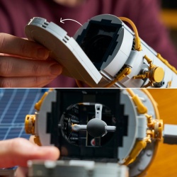 LEGO ICONS TELESCOPUL SPATIAL HUBBLE 11382 - Img 9