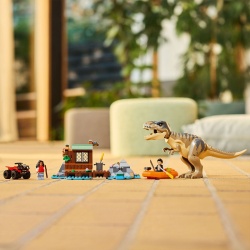 LEGO JURASSIC WORLD RENASTEREA EVADARE PE RAU DIN CALEA UNUI T REX 76975 - Img 2