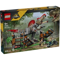 LEGO JURASSIC WORLD SPINOSAURUS DEZLANTUIT 77982