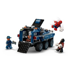 LEGO MARVEL SPIDERMAN URMARIRE CU OMUL PAIANJEN SI MASINA INCHISORII 76349 - Img 7