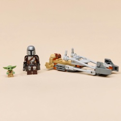LEGO STAR WARS MOTOCICLETA RAPIDA A LUI MANDALORIAN SI GROGU 75436 - Img 2