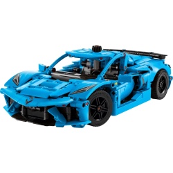 LEGO TECHNIC CHEVROLET CORVETTE STINGRAY ALBASTRU 42217 - Img 4