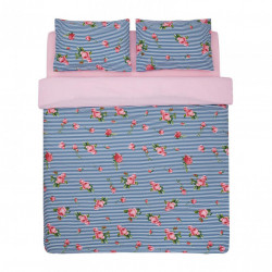 LENJERIE PAT DBL, 100% BBC, 132TC, ROSE